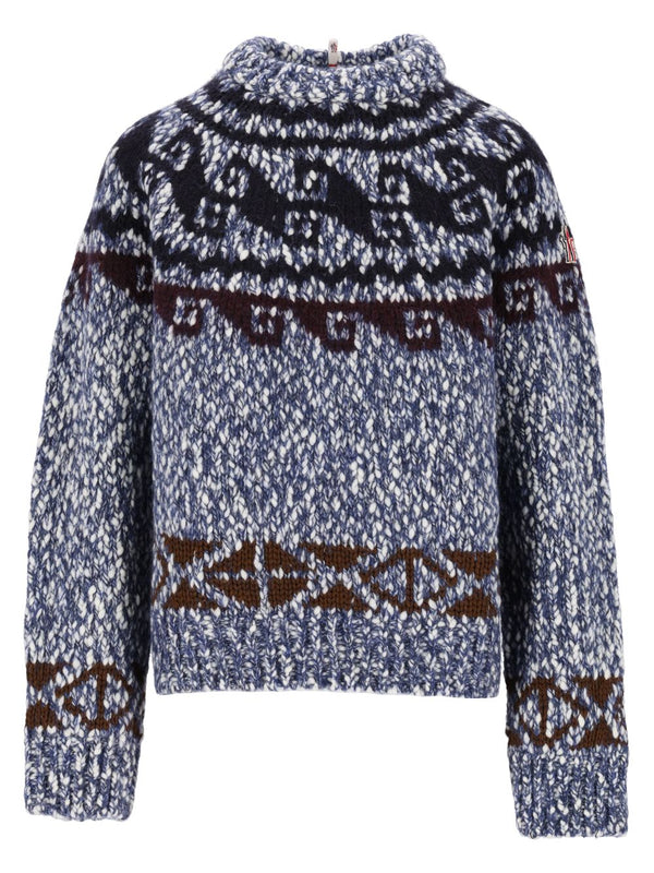 Crew Neck Knitwear Grey