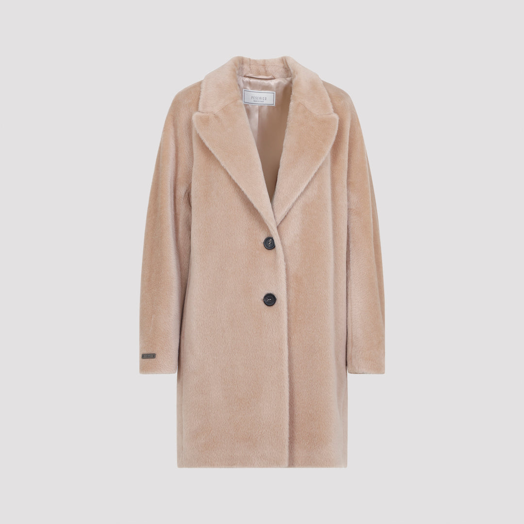 Peserico Double breasted & peacoat - Nude & Neutrals | d6ef0f3fd1f0b719d5a9c7a7e44b04195424830f