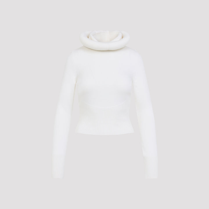 AlaÏA Pullover - White | ecf7060133a08b17e81f05370bf43f94e83ec250