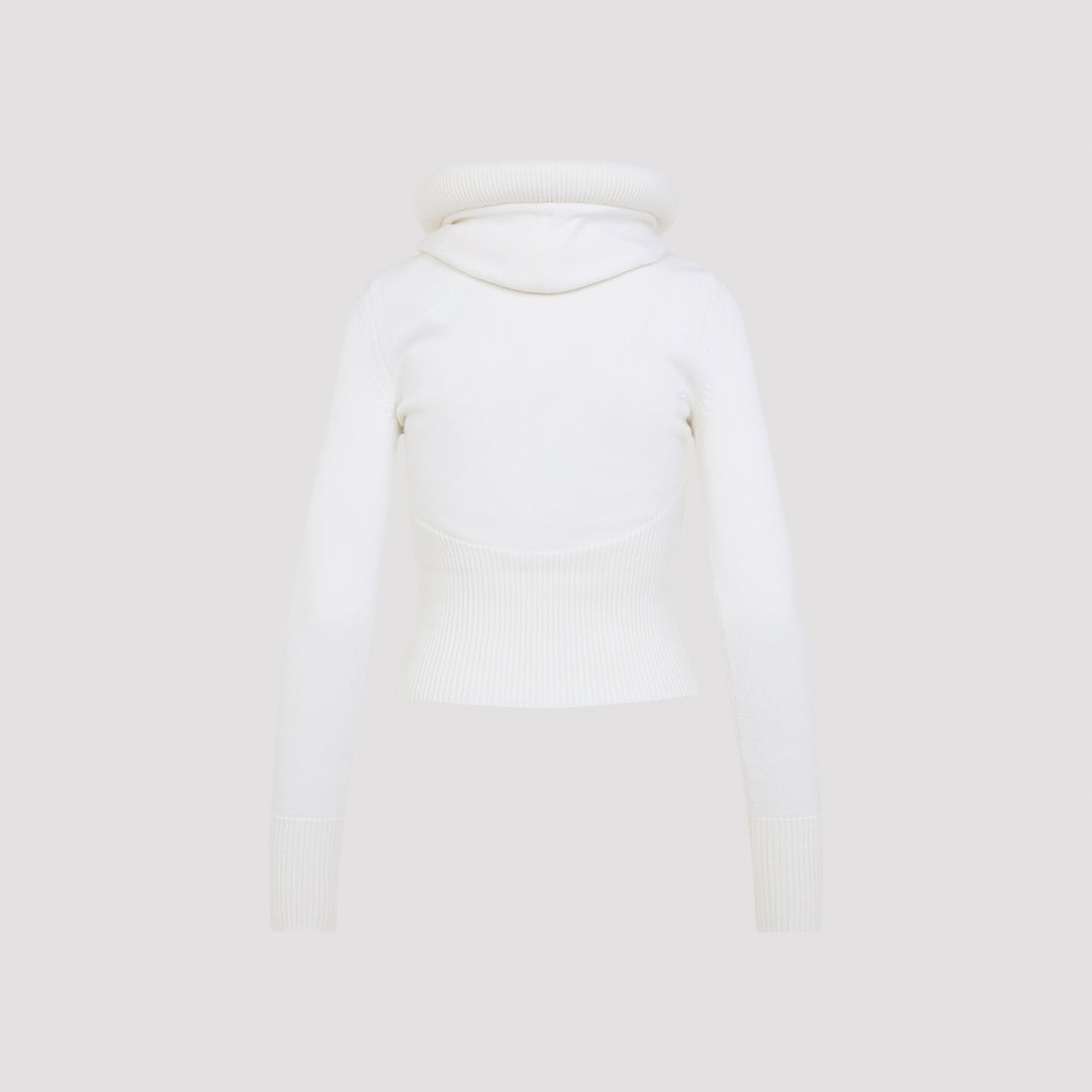 AlaÏA Pullover - White | 42e7c2359db54d5ba300d8b6733df7c224fc5238