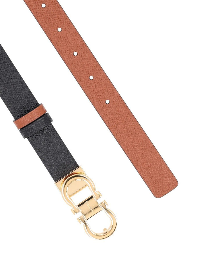 Ferragamo Double Gancio Reversible Belt Belts Multicolor