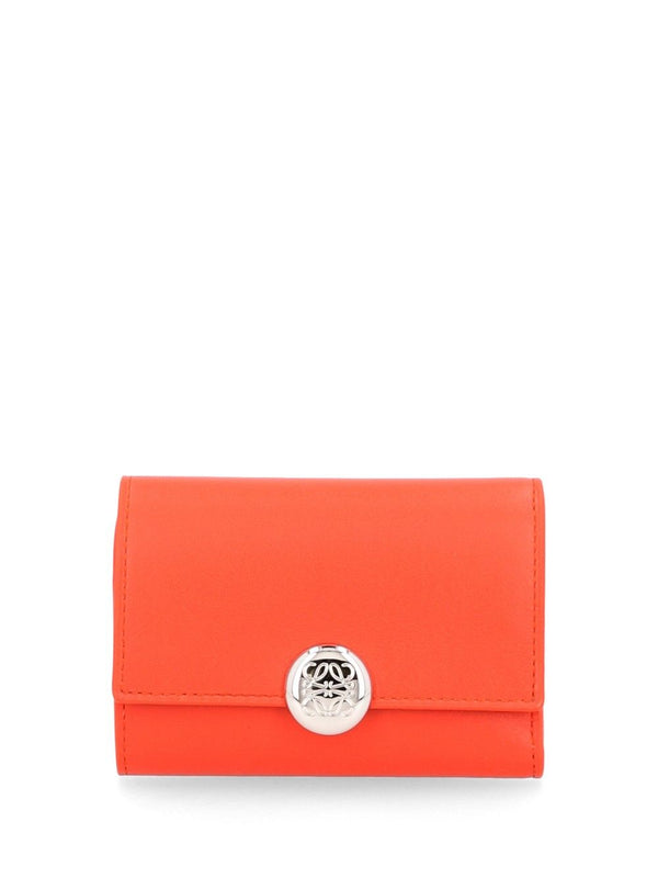 Pebble Wallets Orange