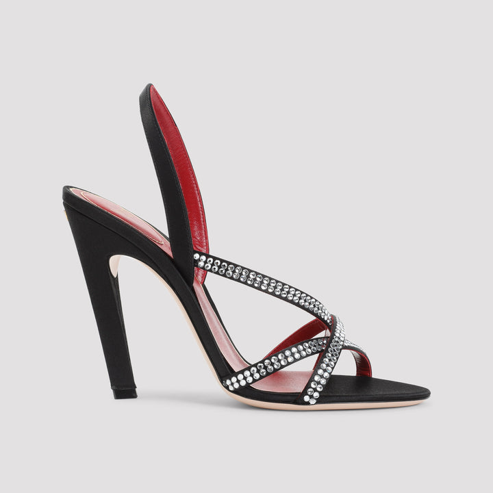 Valentino Garavani Sandals - Black | 767b15ae4390e555ec6645e2b9822e3c0a662e3a
