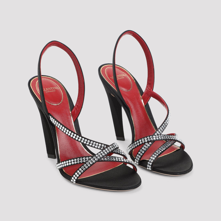 Valentino Garavani Sandals - Black | 0377a5a67a0f583eeb0aaf7749ae37f0fe05bd20