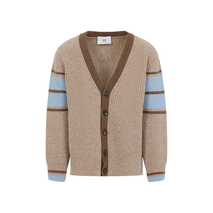 Ami Cardigan - Brown | 4a1f66dcfa177640781882e2b3461acd493e8c6f