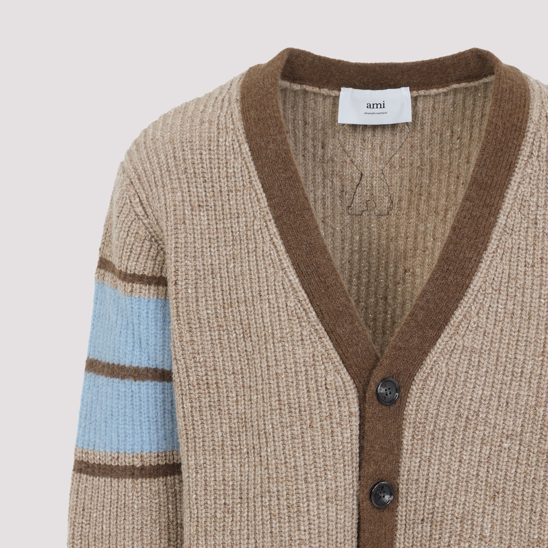 Ami Cardigan - Brown | 137e18d0c927d9406e7477f3c8cb980ec957b882