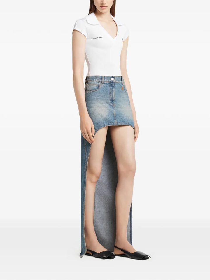 Courreges Polo - White | 65b6f1bb49d0c494f049374fd1a1776a6dce01f3