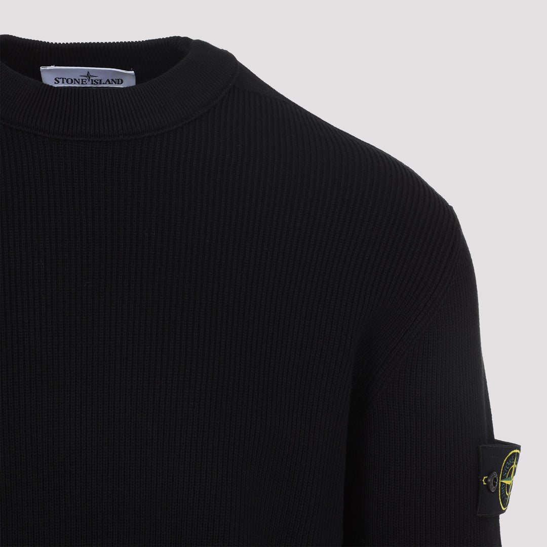 Stone Island Sweater - Black | 0a10994744addcf85dc90235f61fd10f38e21a6d