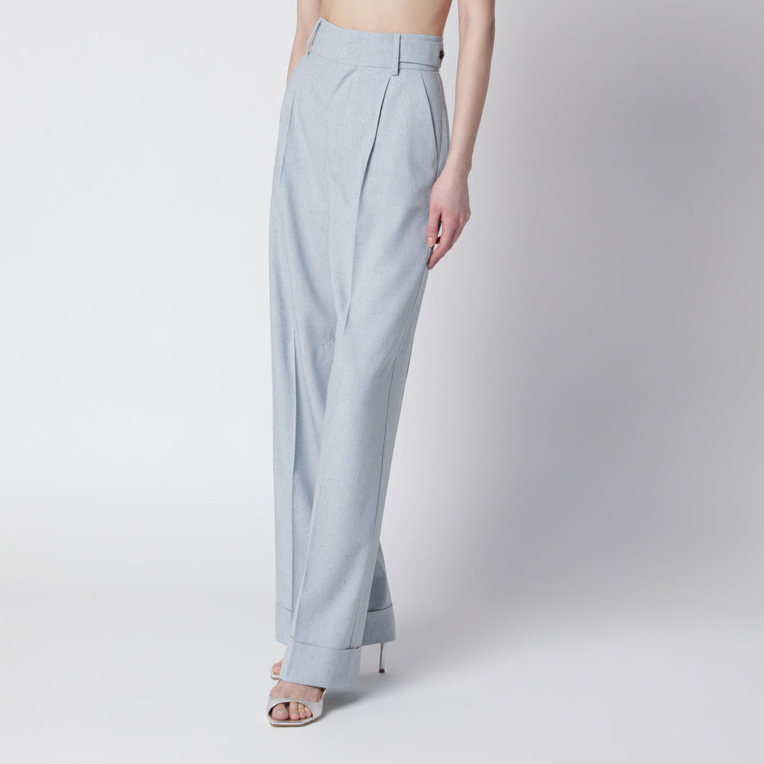 Alberta Ferretti Pants - Light Blue | a957760d19230a65de0dda4ea177f88d6e585724