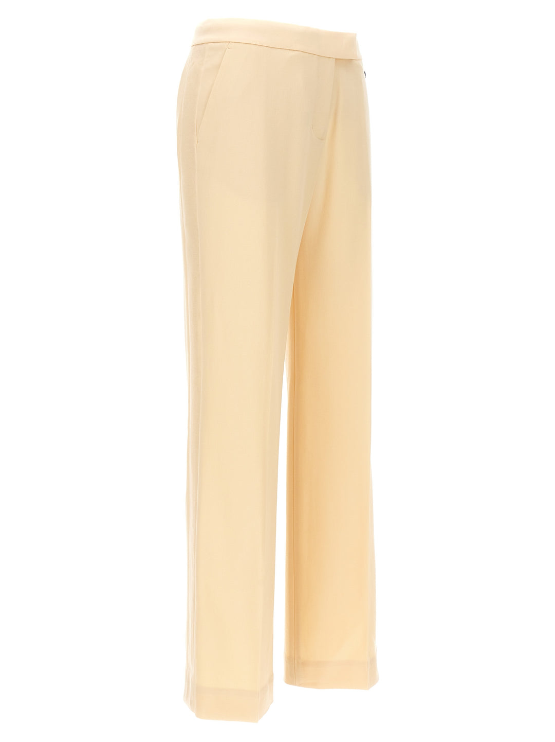 Illustration Straight Tux Pants Beige