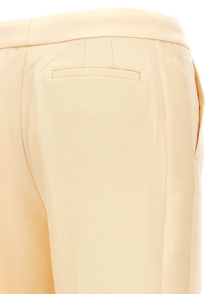 Illustration Straight Tux Pants Beige