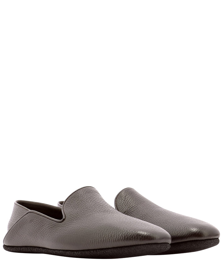 Deerskin Slippers Loafers & Slippers Brown