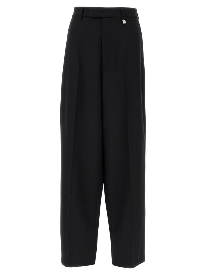 Wool Pants Black