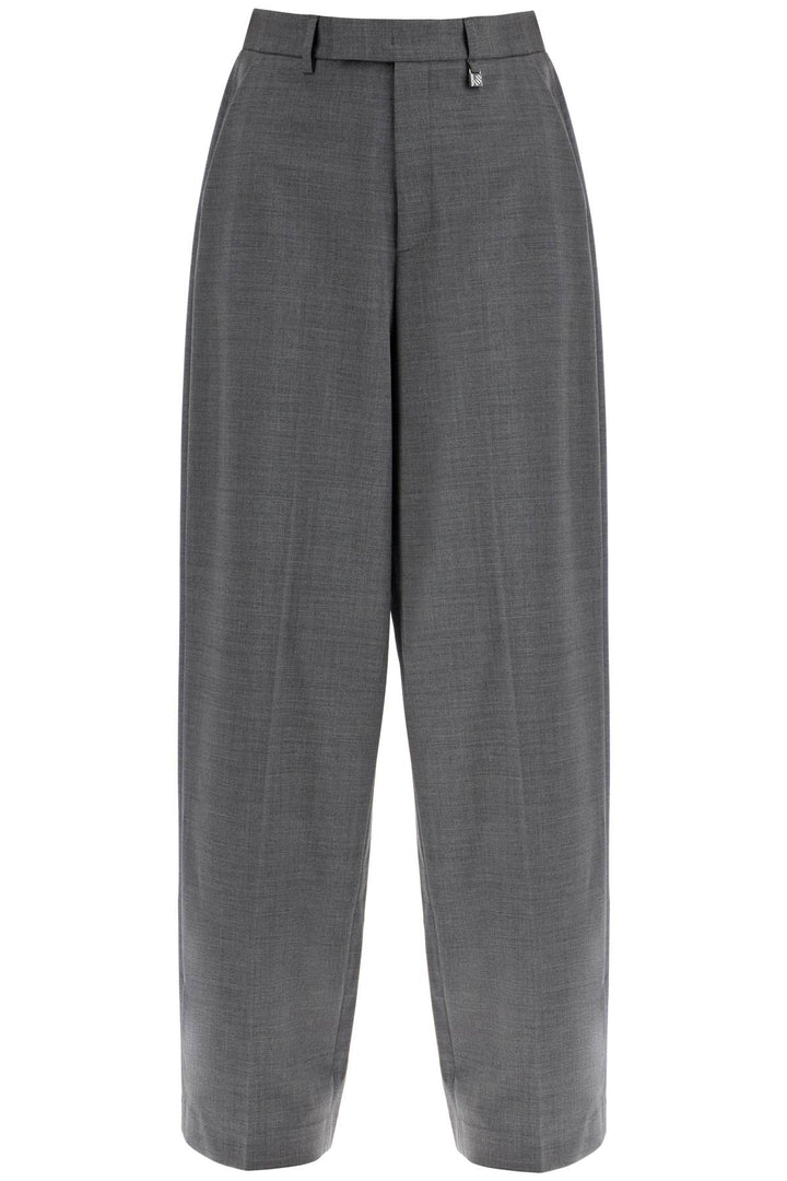 Pantaloni Sartoriali In Lana Stretch