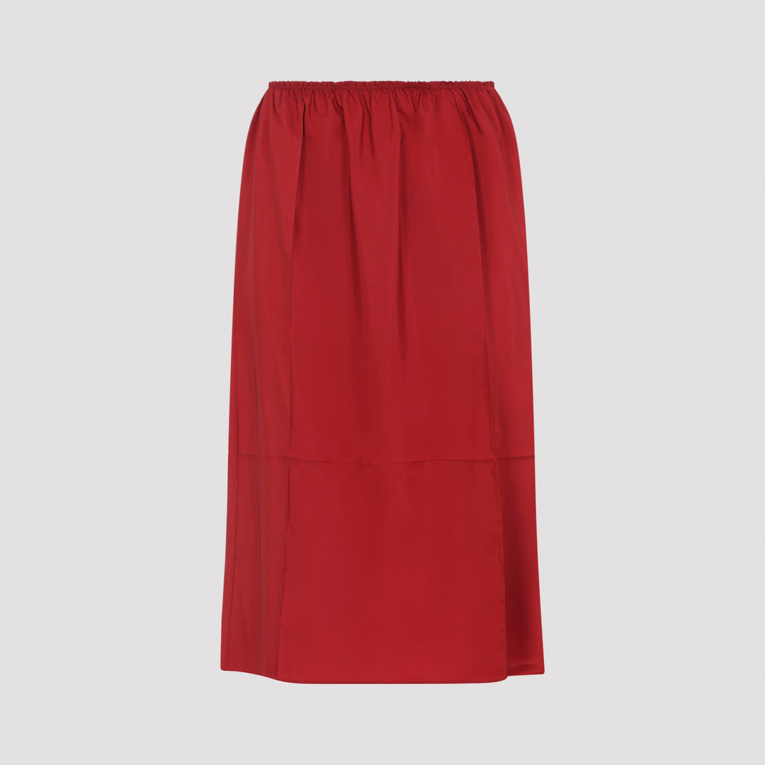 Carven Midi skirts - Red | 8535a4c337fa681c9ef5e0b05789add8bae87fbc