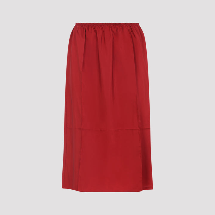 Carven Midi skirts - Red | 8535a4c337fa681c9ef5e0b05789add8bae87fbc