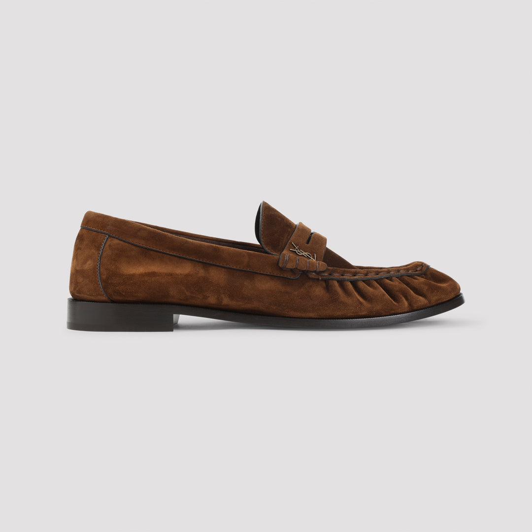 Saint Laurent Loafers - Brown | df68e71ce6cae68cbe44ac79ab1a3269dbfa0da4