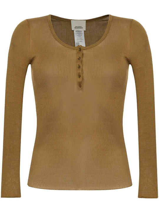Lamylic Long Sleeve Cotton Top