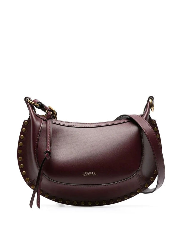 Oskan Moon Studded Shoulder Bag