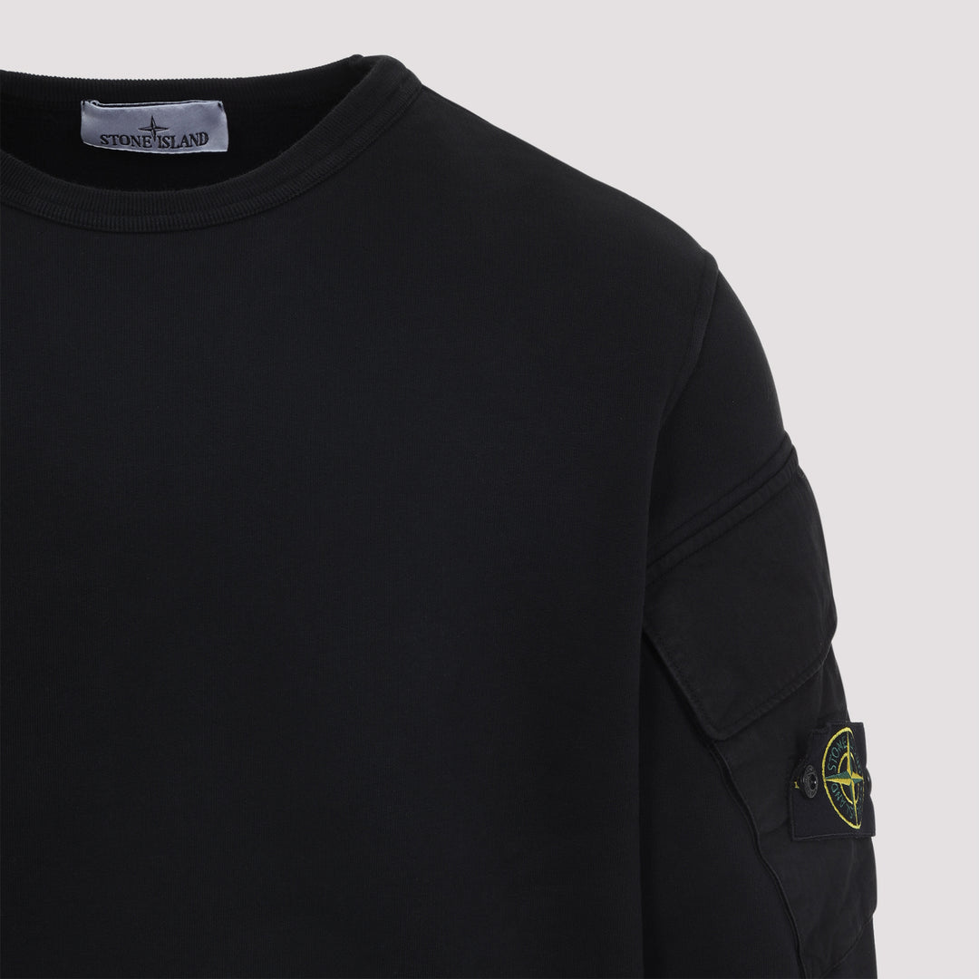 Stone Island Sweatshirts - Black | 179e20a202e4f1d33dbaa03631bbdc571c050bef