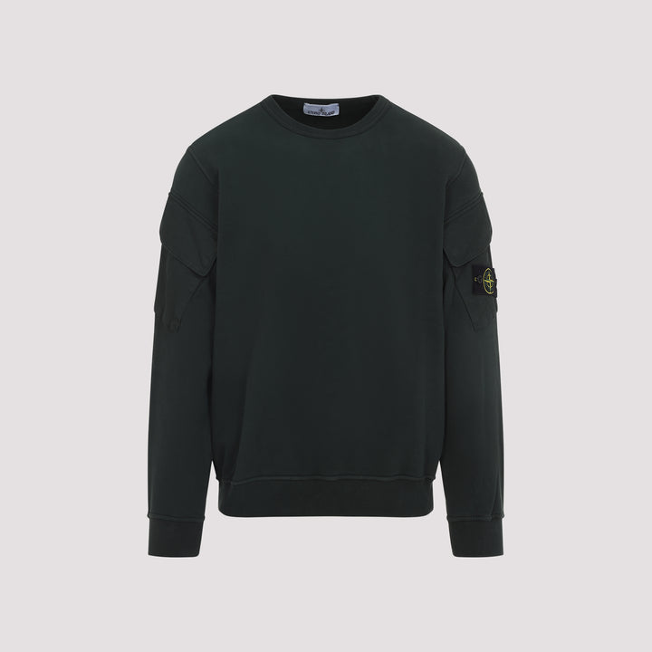 Stone Island Sweatshirts - Blue | 38bb4ac369c1e113718556f12f91ecf1d021de78