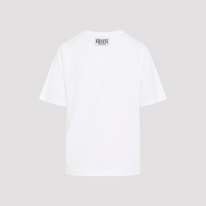 Khaite T-shirts - White | 8b17c538347d826535bcc8a886a1310f23e9f81f