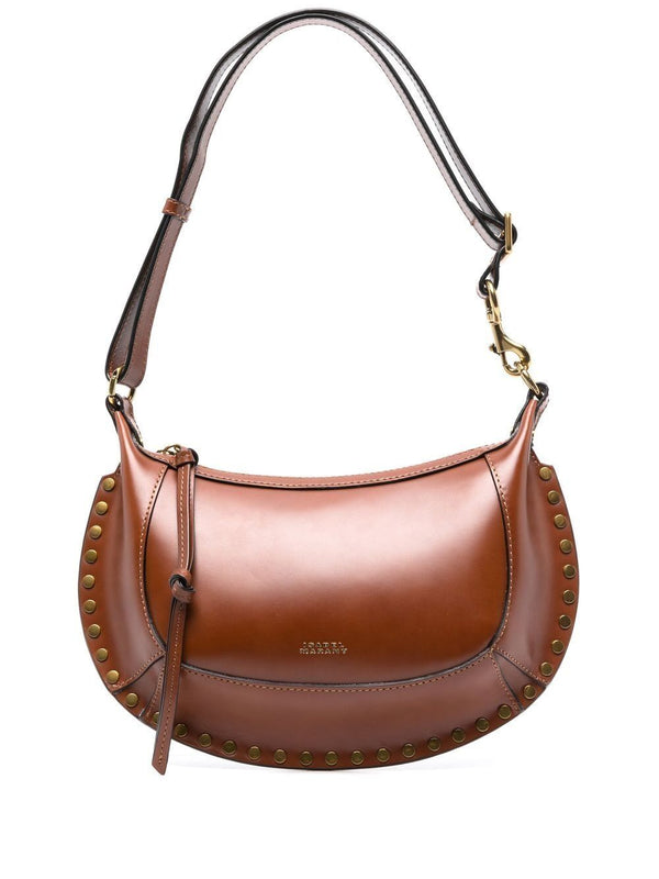 Oskan Moon Studded Shoulder Bag