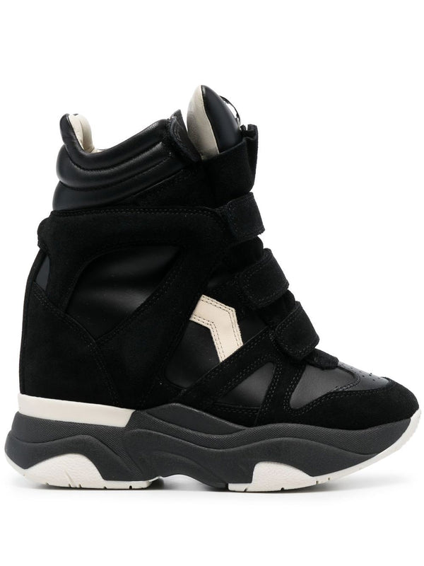 Balskee High-Top Wedge Sneakers