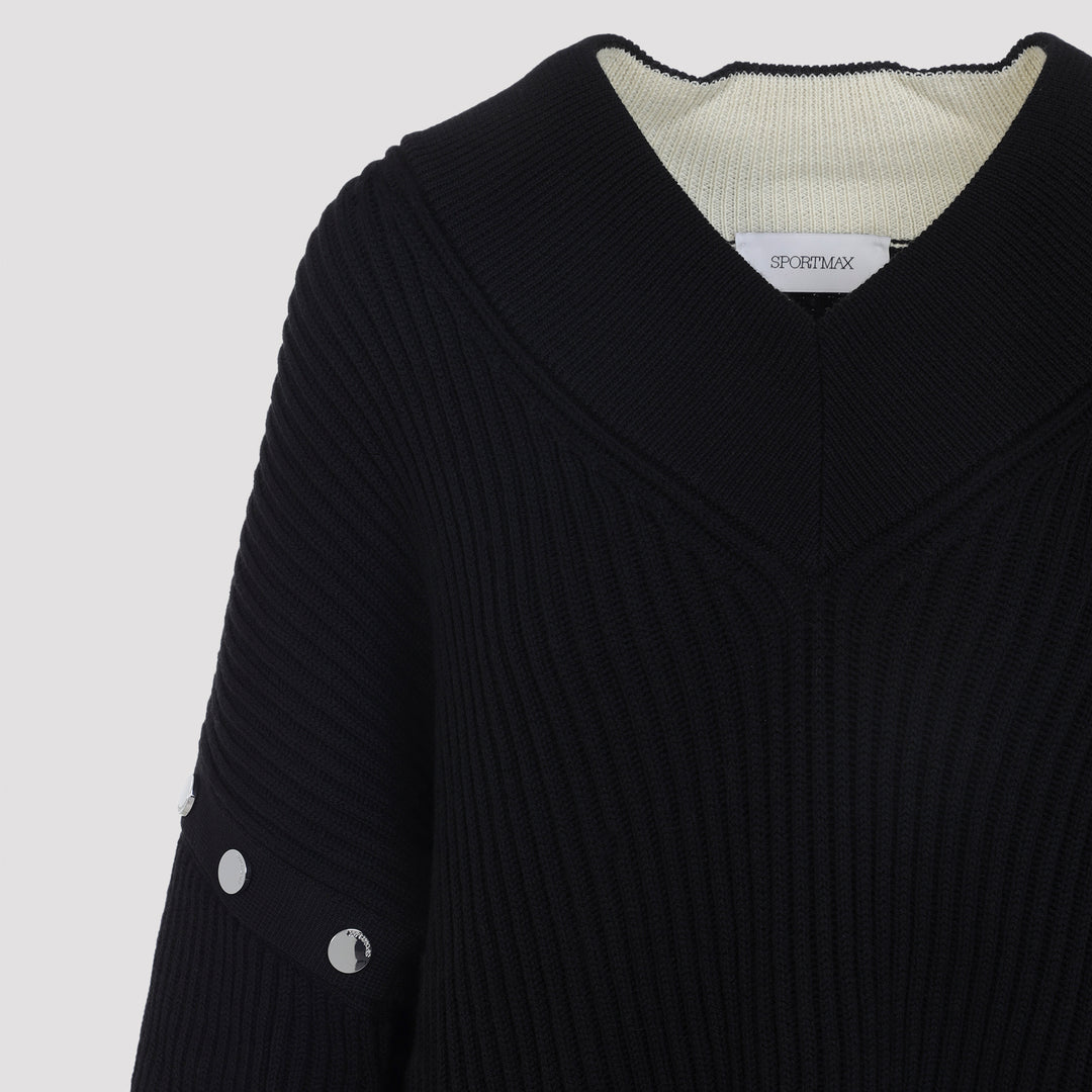 Sportmax Pullover - Black | 7773cfc5fae3e418cfc2014ce12dfb447788bc5c