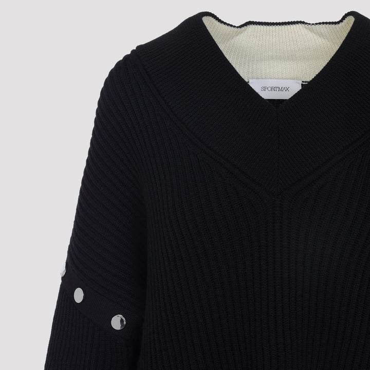 Sportmax Pullover - Black | 7773cfc5fae3e418cfc2014ce12dfb447788bc5c