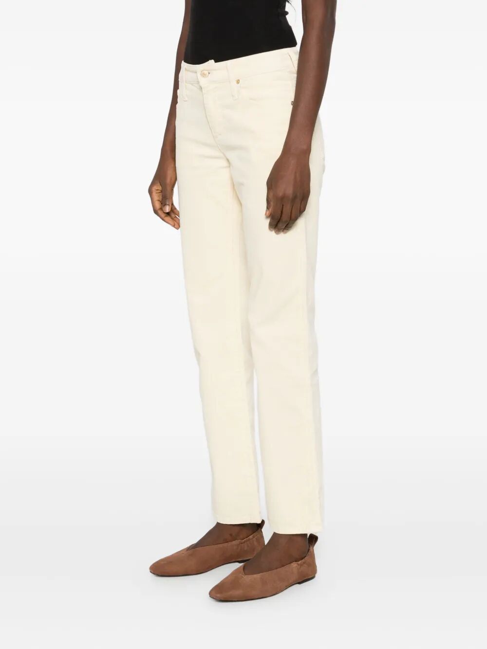 7 For All Mankind Straight - White | 254736227ce9d8ed7044eaffbb73225378df26c7
