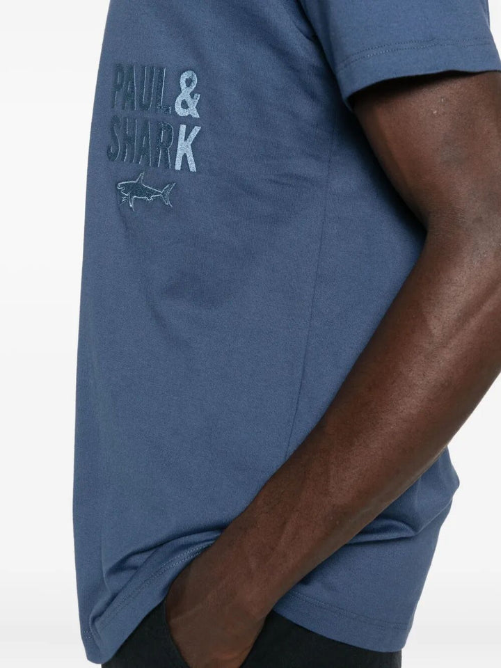 Paul & Shark T-SHIRT - Blue | 2addc37b5594bb798dc7fc11bebb2c7f6bd69d00