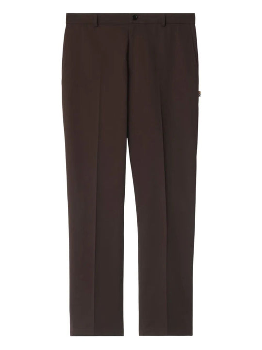 Slim Fit Cotton Chino Trousers