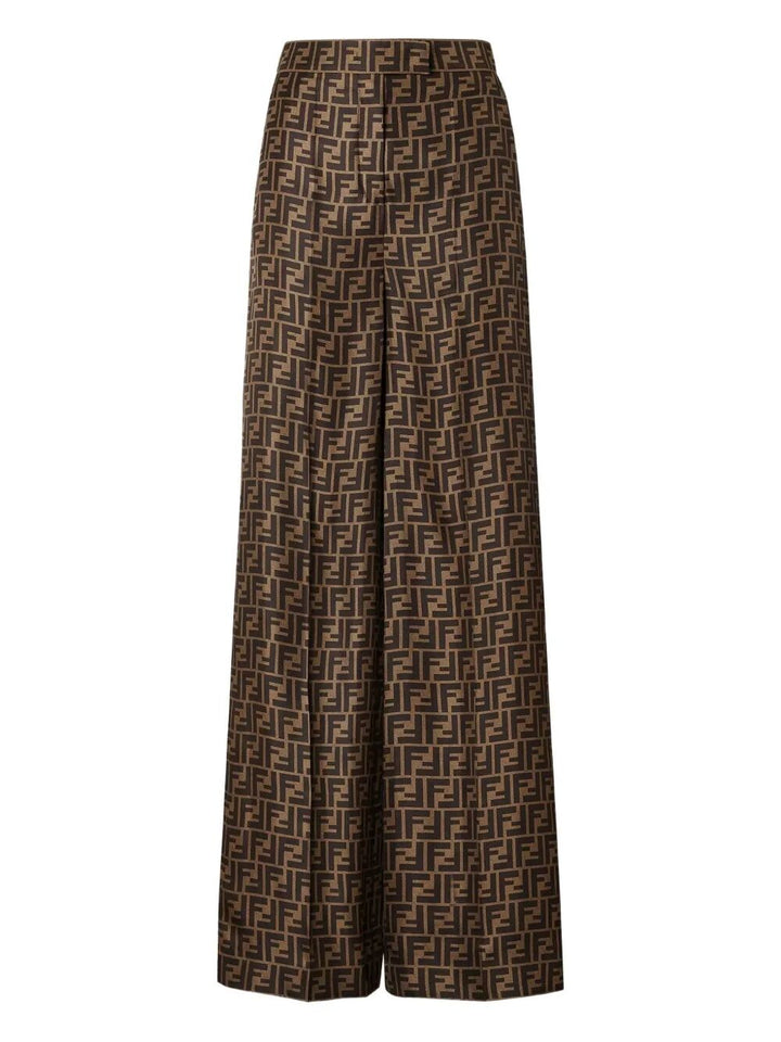 Fendi Wide leg - Brown | 72b51f155ceb8f343a42b014f9daa2bcd83136a8