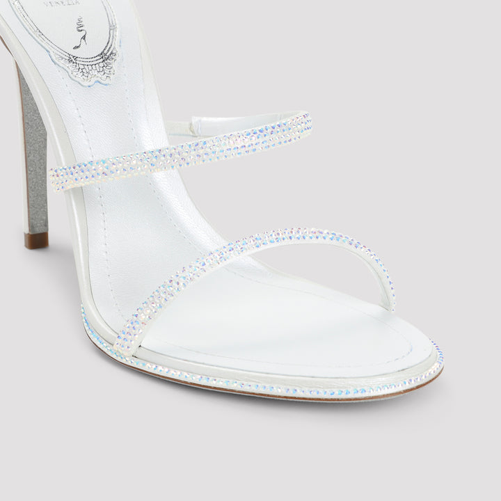 Rene` Caovilla Sandals - White | 499523117c3eaeae1807757db21b95379e243635