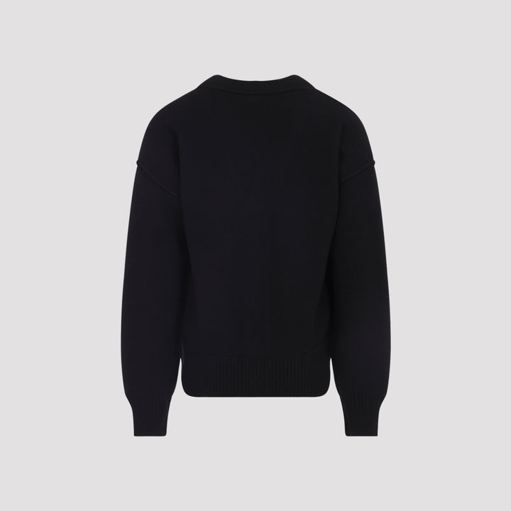 Ami Cardigan - Black | 3f3711435b4d8b40795fce99116b7d12f80f616f