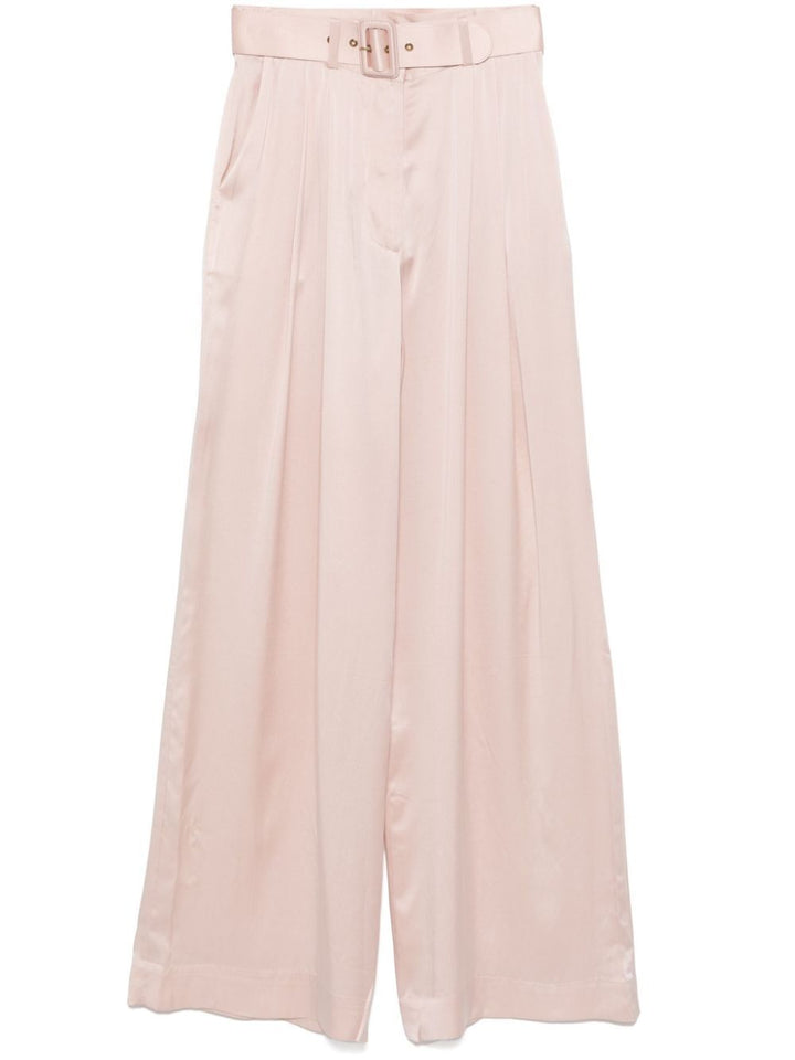 Zimmermann Wide leg - Pink & Purple | 99390958b3dc70a584f658c8f875e4cc80860156