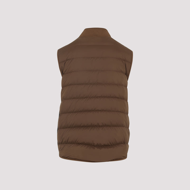 Moncler Gilet - Brown | 24b13901a9a4ad1cd346d268df7ee6d5582e499f