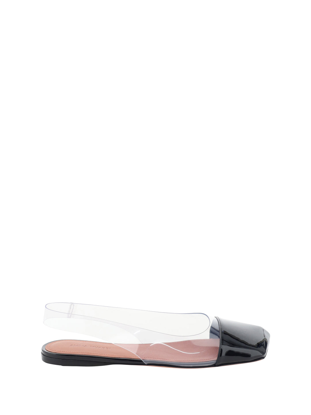 ANE GLASS SLINGBACK FLAT SHOES