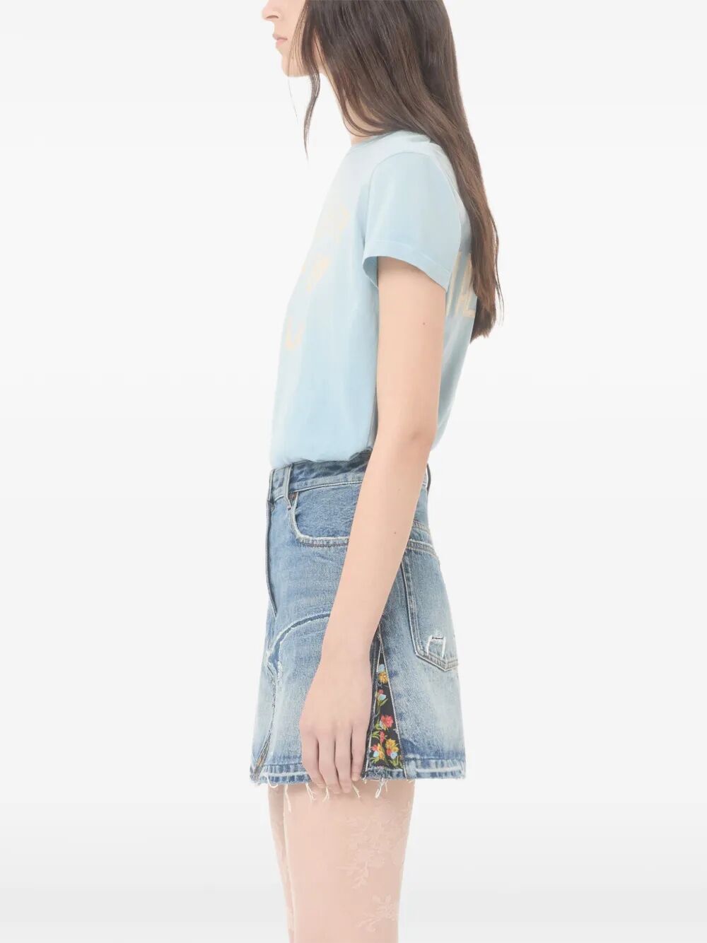 AlaÏA Denim&leather - Blue | 6969c0118370621fdca9fddb89e3d05d434f78b2