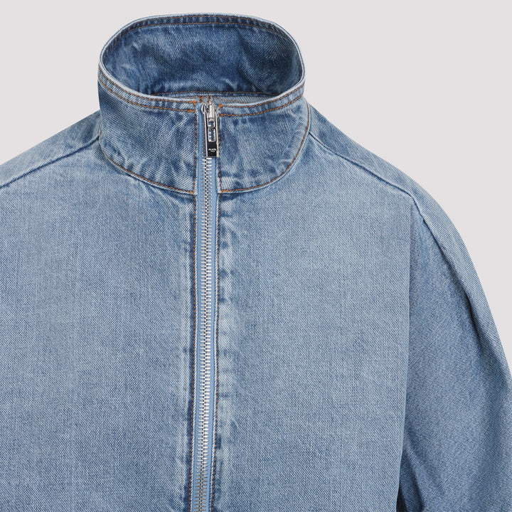 AlaÏA Denim&leather - Blue | b2fc90c53c56ed380f0353e8c454b234ce522e3c