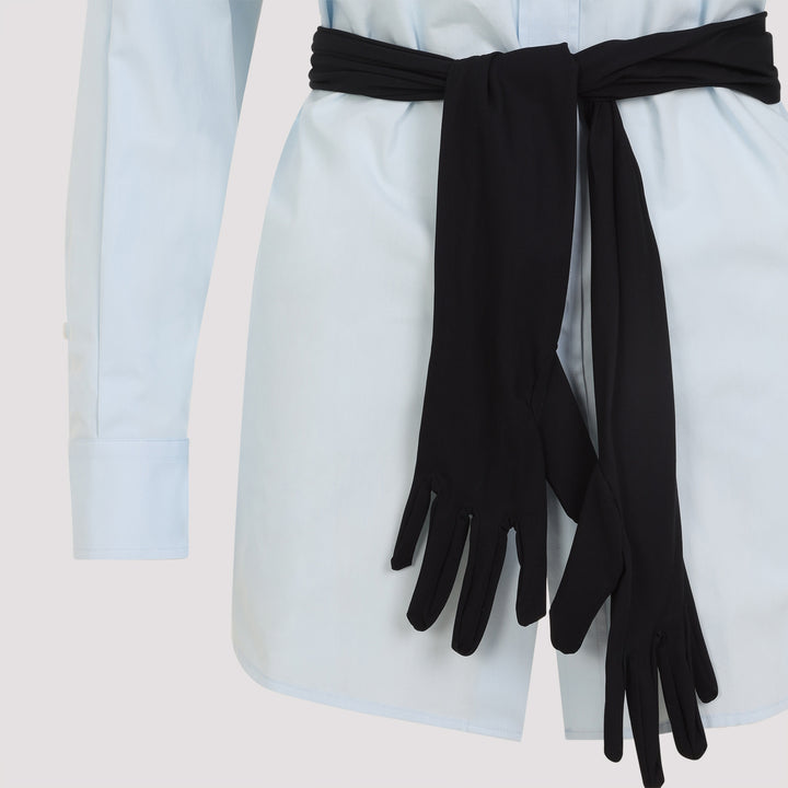 Mm6 Maison Margiela Shirts - Blue | 8d0beeeb4a32aac01448609e341c75716126fd45