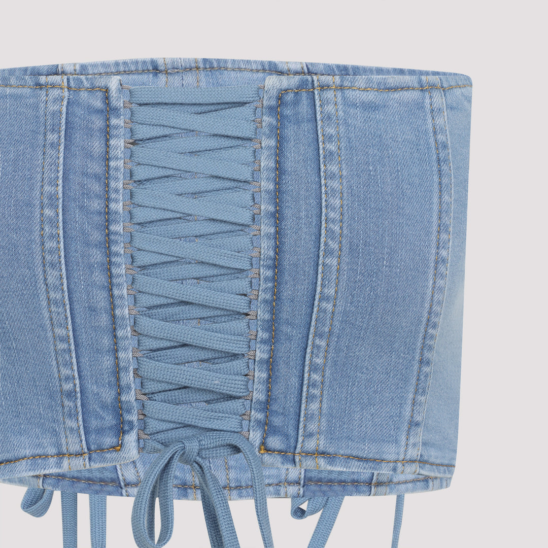 Elisabetta Franchi Tops - Blue | 83e1c5ef75ddda51097b3b8c5ce9f571ef974618