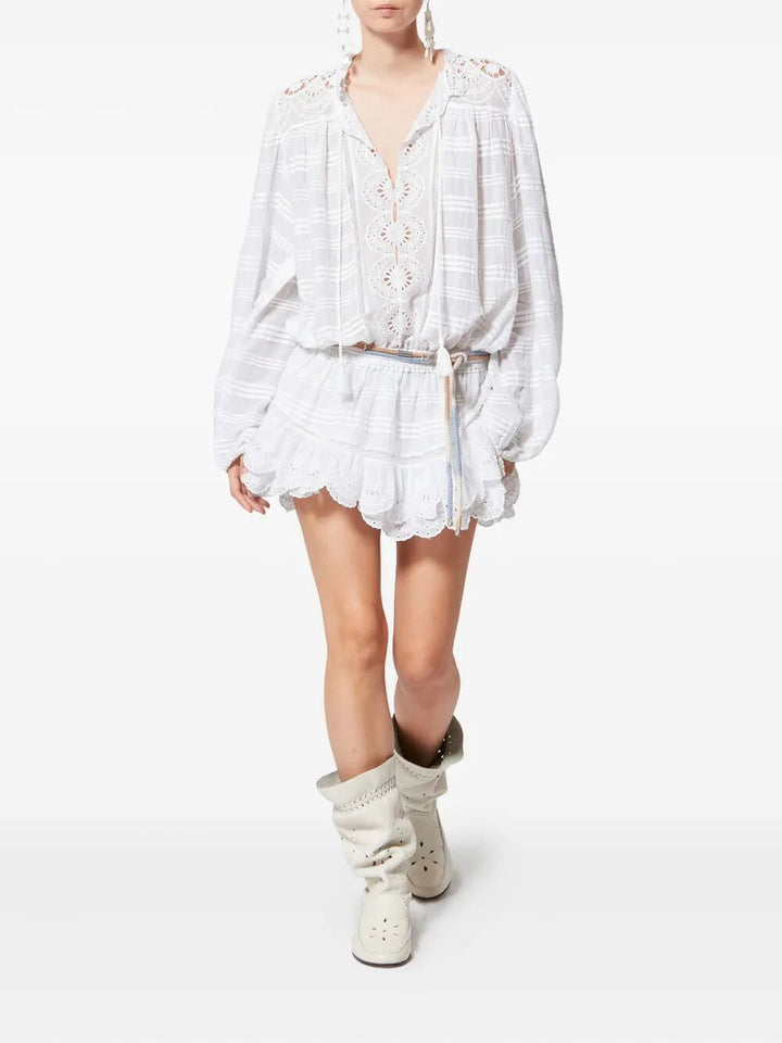 Marant ÉToile Mini dresses - White | 56c9456e76017c6d5a7a5e17b752c04f1e26d087