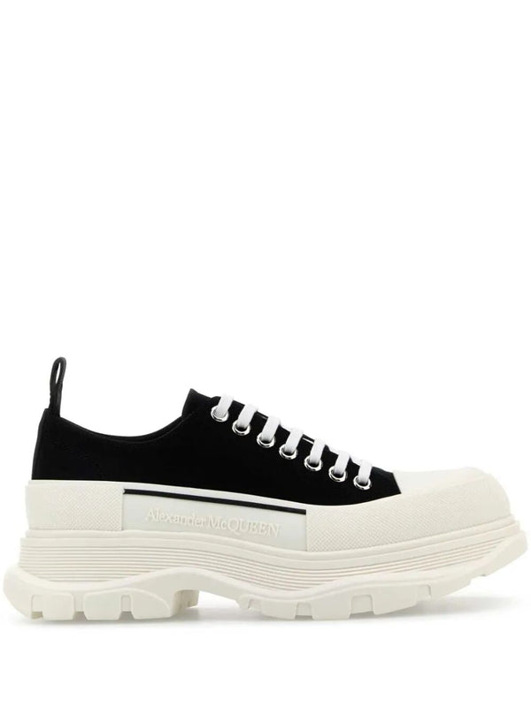Tread Slick Canvas Lace Up Sneakers