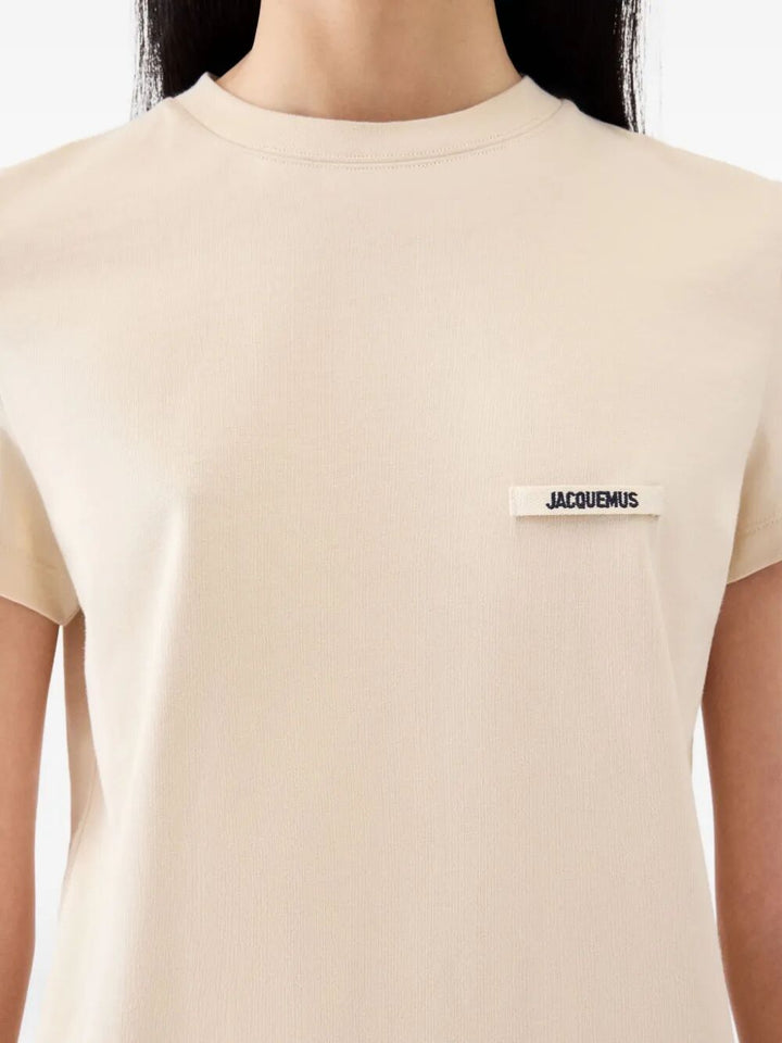 Jacquemus T-shirts - Nude & Neutrals | 2d1066bc1e2be3bb05d2ad761efff1dbc5ce87a7