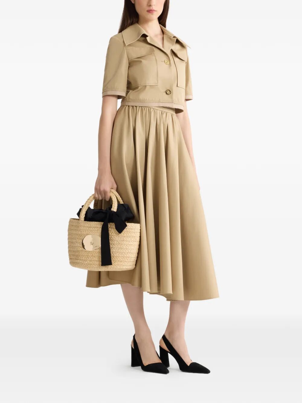 Patou Cropped - Nude & Neutrals | 88c98ad578197f0ad253de1cb23464e5f2c7f13d