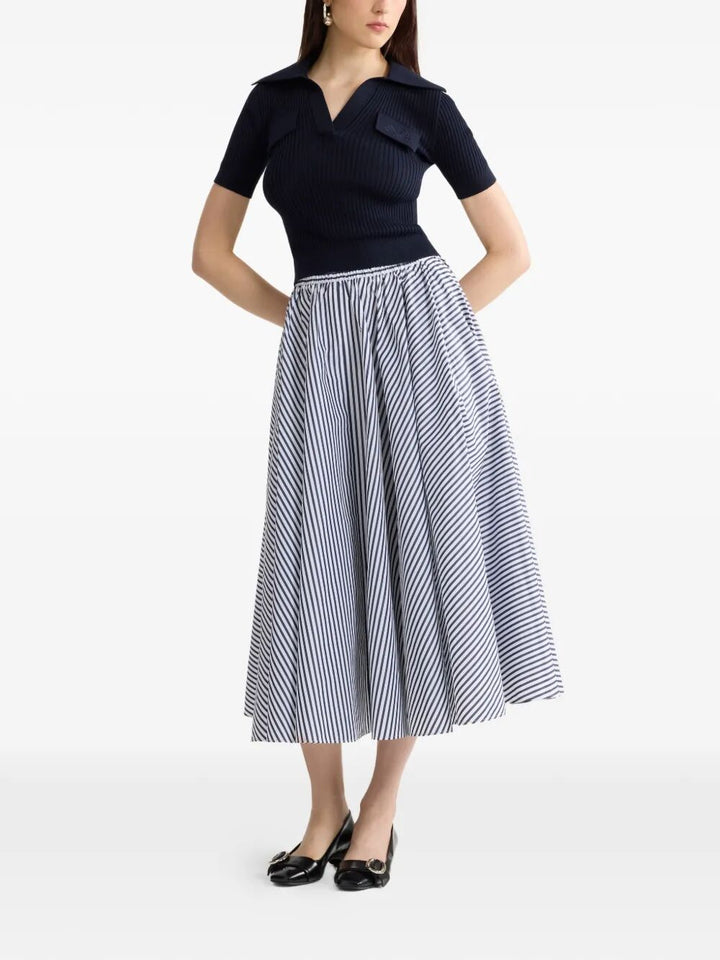 Patou Polo neck - Blue | 292512da31939844a19a37da5d9dbe9890552c6a