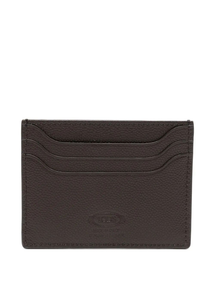 Tod`S Credit card cases - Brown | d57dfc202678c16747f64f43c235e2cd35ffde80