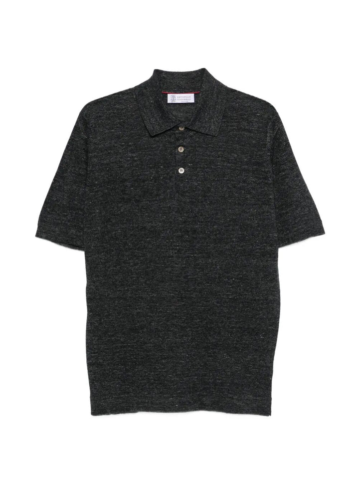 Brunello Cucinelli Polo - Grey | 58e75e10b11a6b9df364778b30f96c0e8b703e5c